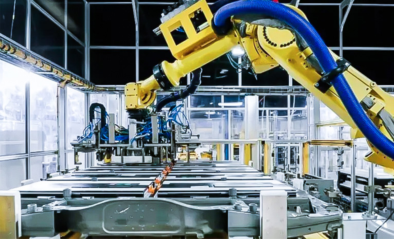 3D視覺引導電池模組上料裝配 | 某大型汽車主機廠